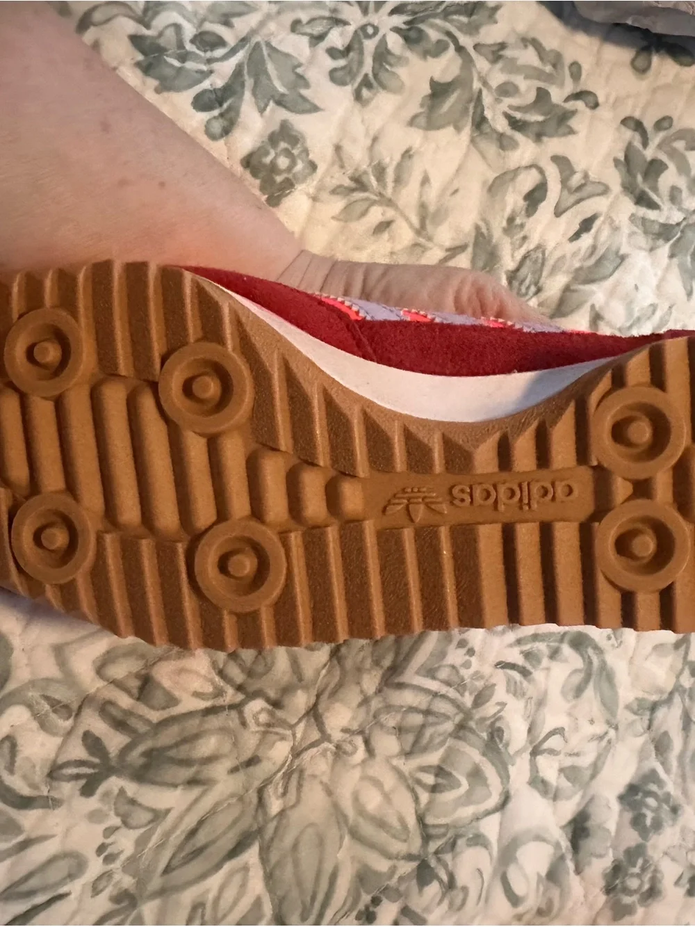 adidas Women's Red & Light Purple Sneakers - Picture 8 of 8